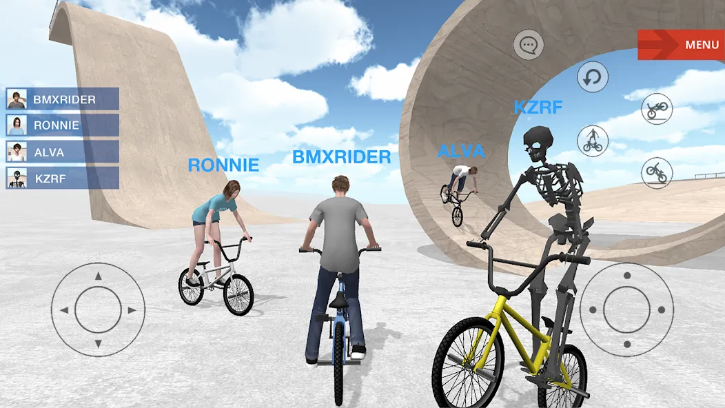 BMX Space (БМХ Спейс) [МОД Много монет] Screenshot 2