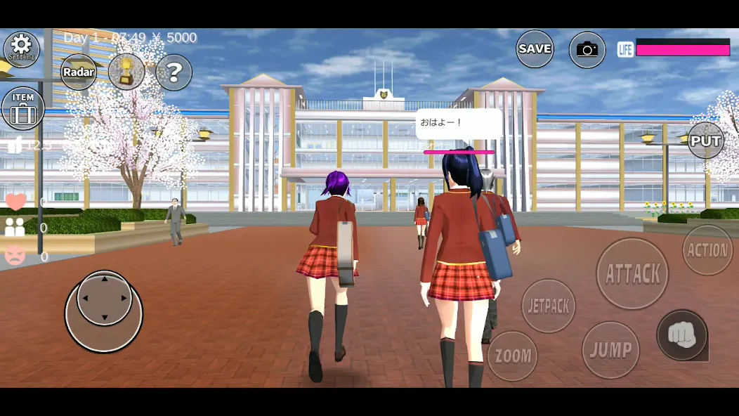 SAKURA School Simulator (Сакура Скул Симулятор) [МОД Unlocked] Screenshot 1