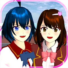 Скачать взломанную SAKURA School Simulator (Сакура Скул Симулятор)  [МОД Unlocked]