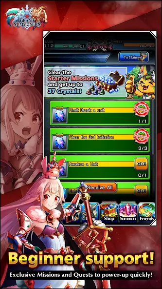 Grand Summoners - Anime RPG (Гранд Саммонерс) [МОД Бесконечные монеты] Screenshot 5