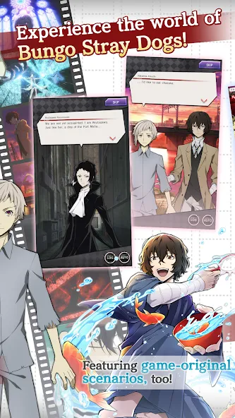 Bungo Stray Dogs: TotL (Бунго Бродячие псы) [МОД Unlocked] Screenshot 4