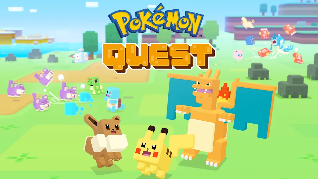 Pokémon Quest [МОД Бесконечные деньги] Screenshot 5