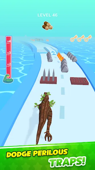 Dino Evolution Run 3D (Дино Эволюция Ран 3Д) [МОД Menu] Screenshot 5
