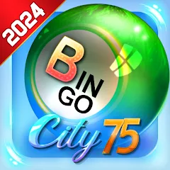 Взломанная Bingo City 75 : Bingo & Slots (Бинго Сити 75)  [МОД Mega Pack]