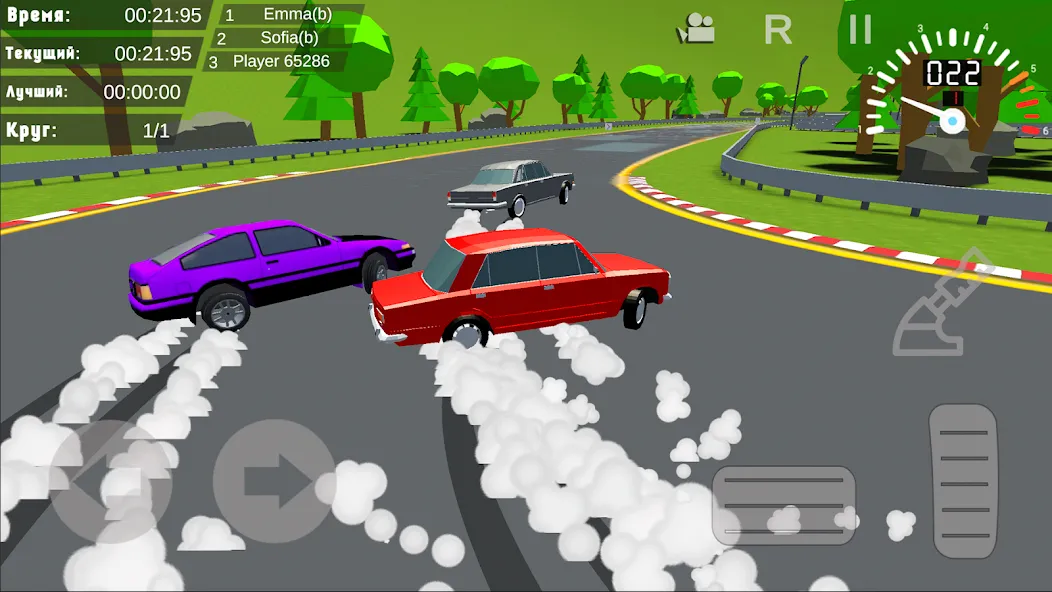 Drift in Car [МОД Бесконечные деньги] Screenshot 1