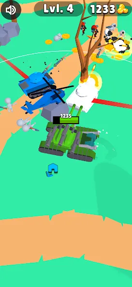 Tank Commander: Army Survival (Танк Коммандер) [МОД Все открыто] Screenshot 2