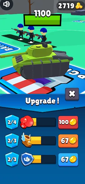 Tank Commander: Army Survival (Танк Коммандер) [МОД Все открыто] Screenshot 3