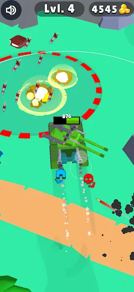 Tank Commander: Army Survival (Танк Коммандер) [МОД Все открыто] Screenshot 4