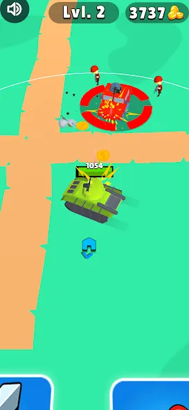 Tank Commander: Army Survival (Танк Коммандер) [МОД Все открыто] Screenshot 5