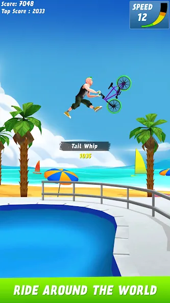 Max Air BMX (Макс Эйр БМХ) [МОД Menu] Screenshot 3