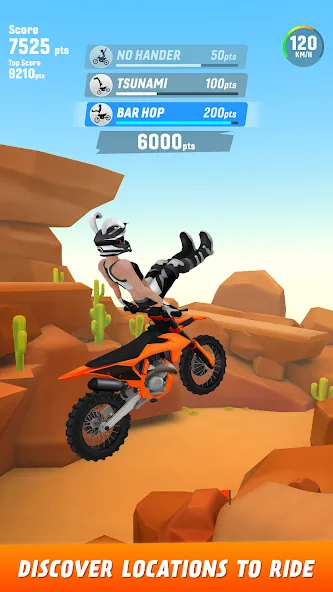 Max Air Motocross (Макс Эйр Мотокросс) [МОД Unlocked] Screenshot 2