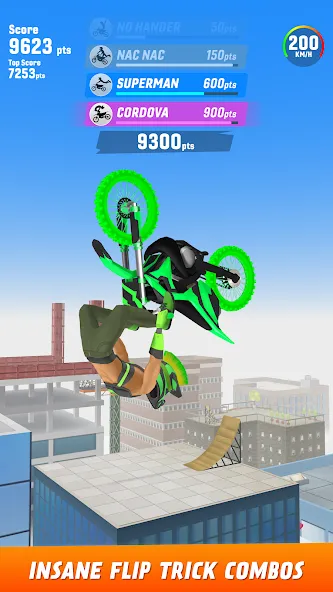 Max Air Motocross (Макс Эйр Мотокросс) [МОД Unlocked] Screenshot 3