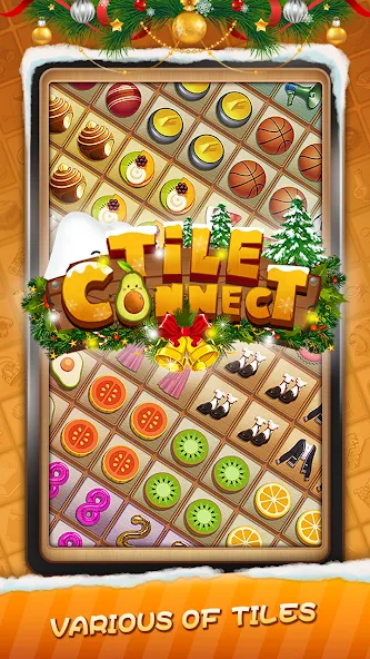 Tile Connect - Matching Games (Тайл Коннект) [МОД Menu] Screenshot 1