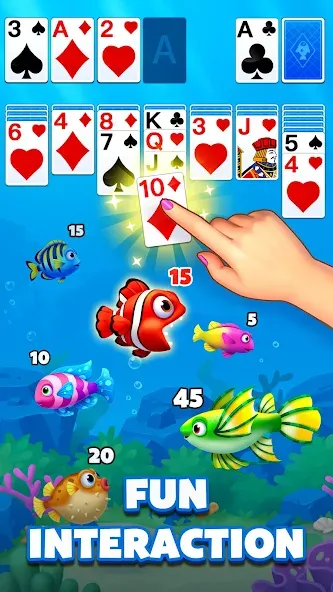 Solitaire Ocean [МОД Много монет] Screenshot 5