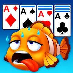 Взломанная Solitaire Ocean  [МОД Много монет]