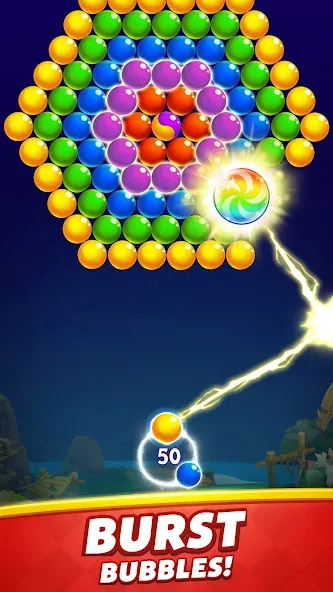 Bubble Shooter [МОД Unlimited Money] Screenshot 2
