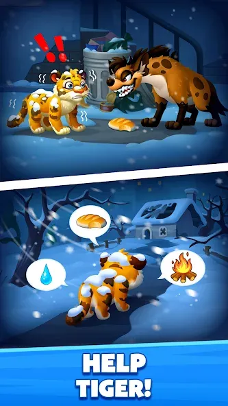 Solitaire Zoo [МОД Все открыто] Screenshot 3