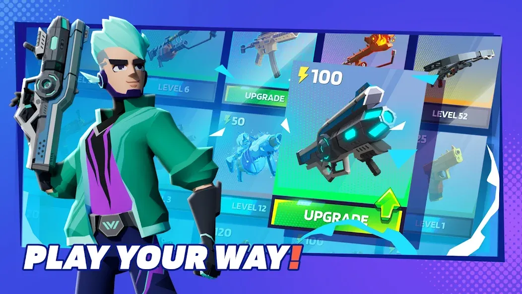 1v1.LOL - Battle Royale Game [МОД Меню] Screenshot 3