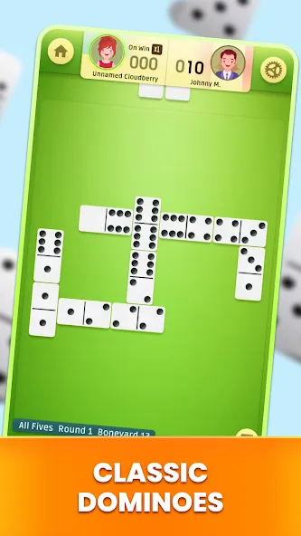 Dominoes: Classic Dominos Game [МОД Меню] Screenshot 1