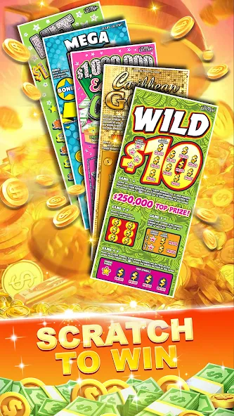 Lottery Scratchers Master (Лотерейные скретчкарты мастер) [МОД Unlimited Money] Screenshot 2