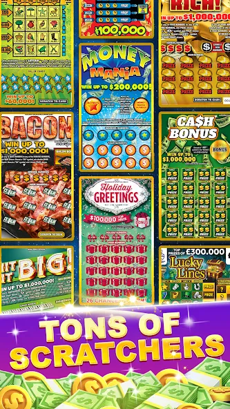 Lottery Scratchers Master (Лотерейные скретчкарты мастер) [МОД Unlimited Money] Screenshot 4