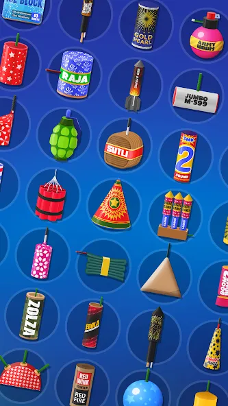 Diwali Firecrackers Simulator (Дивали Файркрекерс Симулятор) [МОД Бесконечные монеты] Screenshot 2