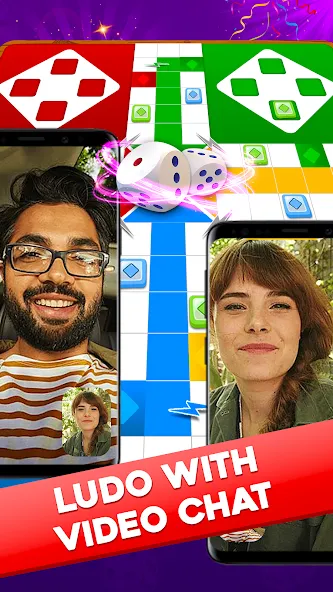 Ludo Lush-Game with Video Call (Людо Луш) [МОД Бесконечные деньги] Screenshot 1