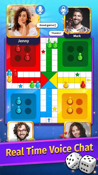 Ludo Game COPLE - Voice Chat [МОД Все открыто] Screenshot 4
