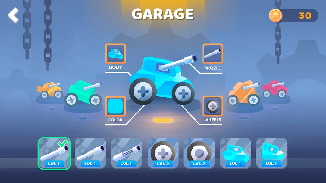 Mad Royale io – Tank Battle (Мад Рояль ио) [МОД Unlocked] Screenshot 2