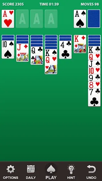 Solitaire. [МОД Много монет] Screenshot 5