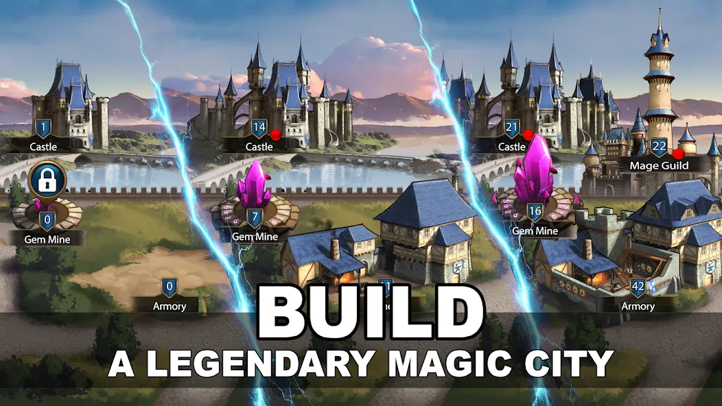 Era of Magic Wars (Эра магических войн) [МОД Много денег] Screenshot 1