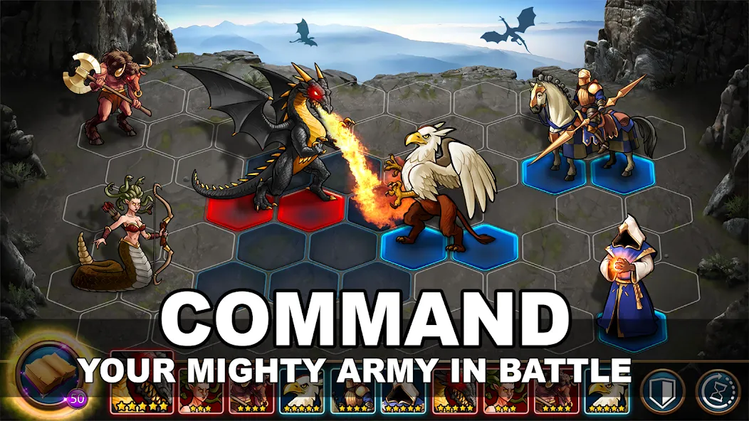 Era of Magic Wars (Эра магических войн) [МОД Много денег] Screenshot 5