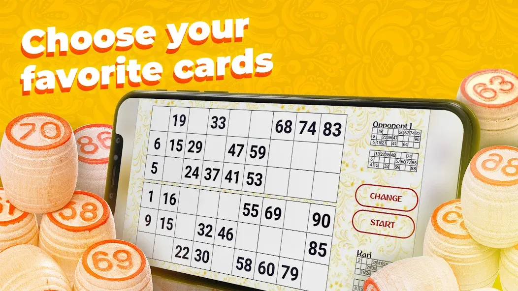 Russian Loto - 90 Ball Bingo [МОД Меню] Screenshot 4