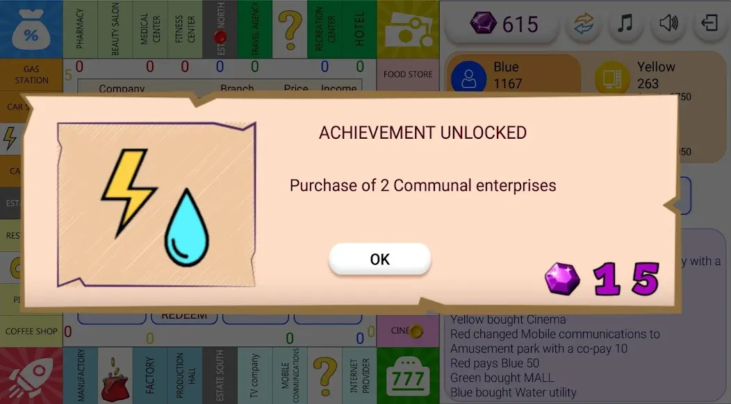 Monopolist Business Dice Board [МОД Все открыто] Screenshot 5