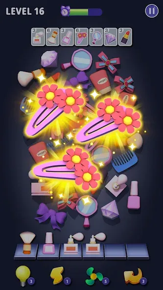 Matching Fun: Match Triple 3D (Матчинг Фан) [МОД Меню] Screenshot 3
