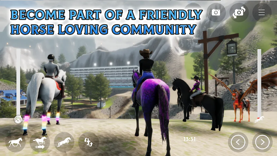 Horse Academy - Equestrian MMO (Хорс Академи) [МОД Unlocked] Screenshot 4