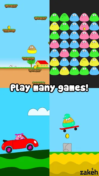 Pou (Пуо) [МОД Бесконечные монеты] Screenshot 2