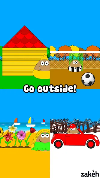 Pou (Пуо) [МОД Бесконечные монеты] Screenshot 4
