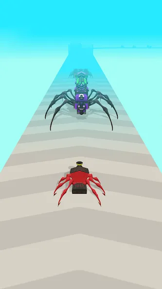 Merge Spider Train [МОД Unlimited Money] Screenshot 4