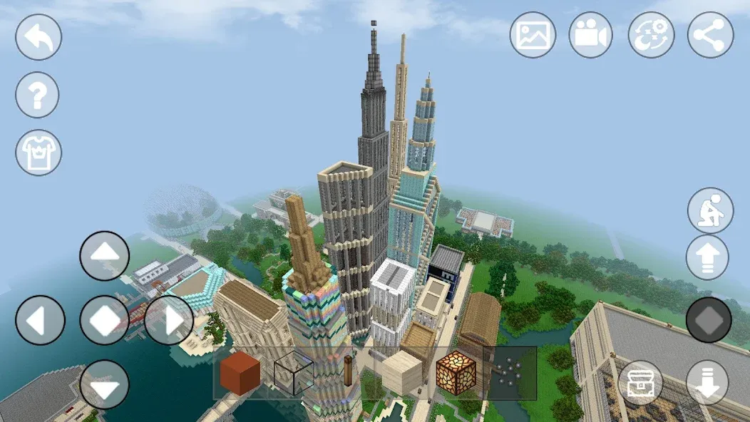 Mini Block Craft 2 (Мини Блок Крафт 2) [МОД Меню] Screenshot 1