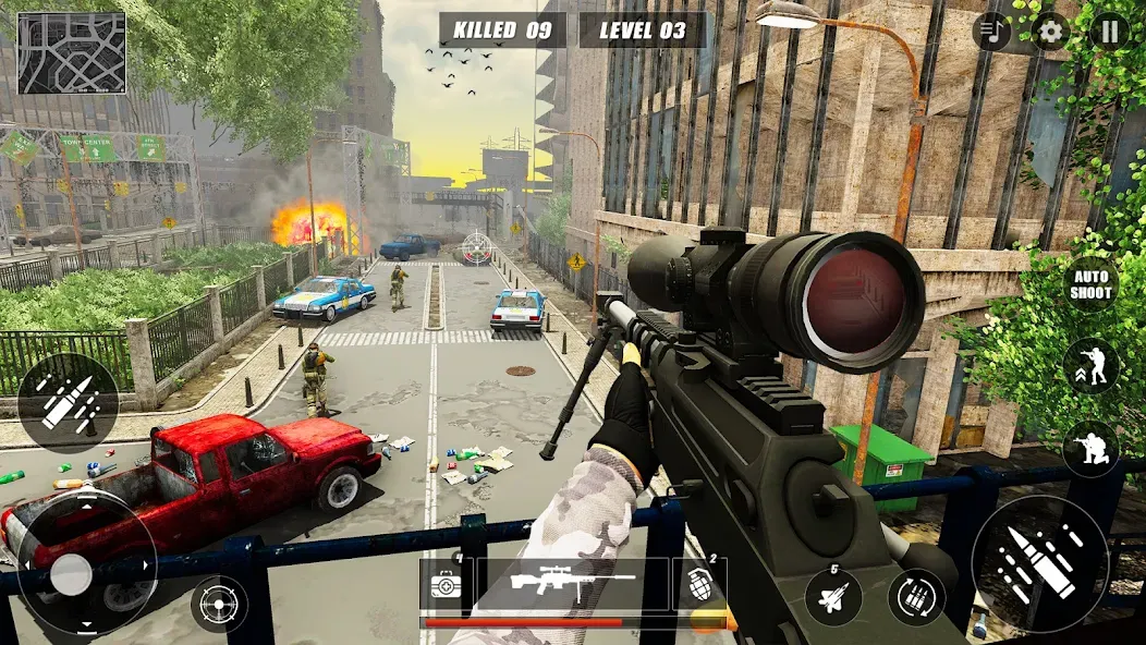 Code of Sniper 3D Gun Shooting [МОД Меню] Screenshot 4