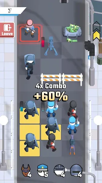 Police Raid: Heist Quest 3D (Полицейская рейд) [МОД Меню] Screenshot 1