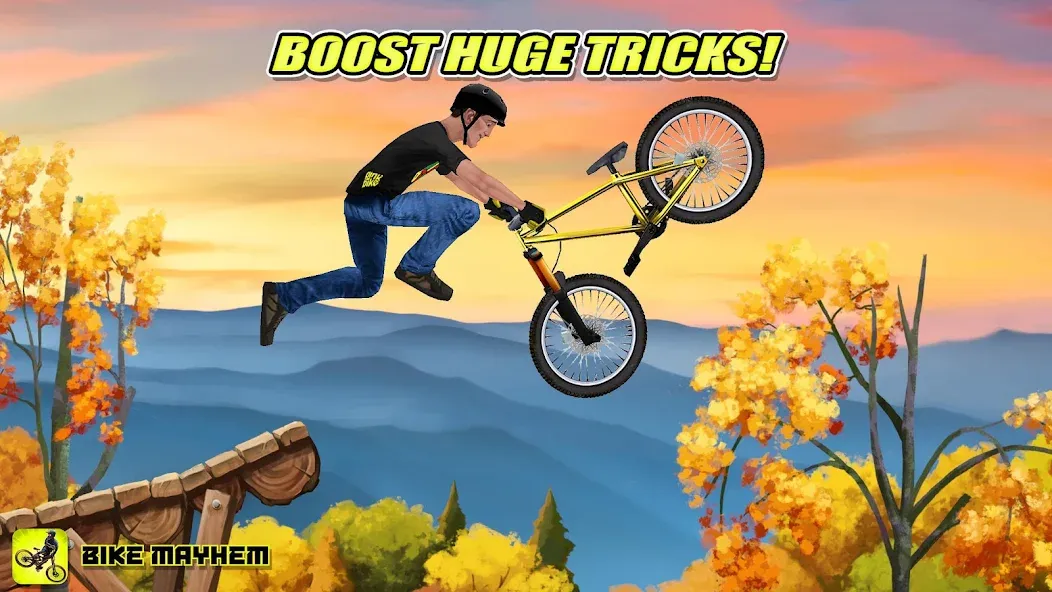 Bike Mayhem Free (Байк Мейхем Фри) [МОД Menu] Screenshot 2