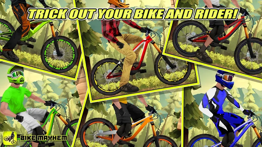 Bike Mayhem Free (Байк Мейхем Фри) [МОД Menu] Screenshot 3