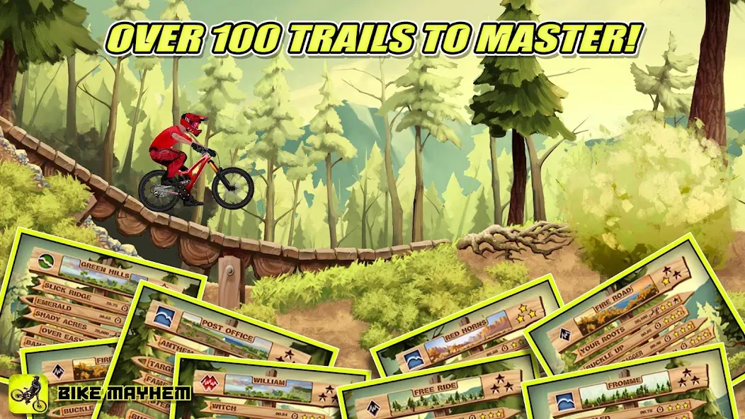Bike Mayhem Free (Байк Мейхем Фри) [МОД Menu] Screenshot 4