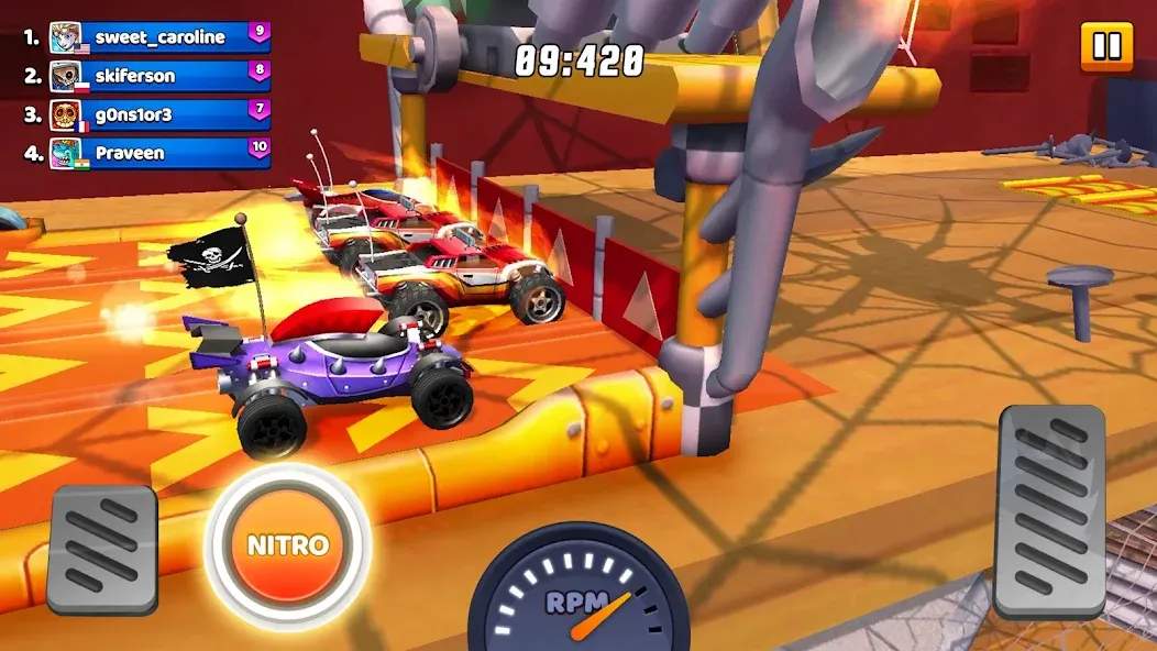 Nitro Jump - Car Racing (Нитро Джамп Рейсинг) [МОД Mega Pack] Screenshot 1