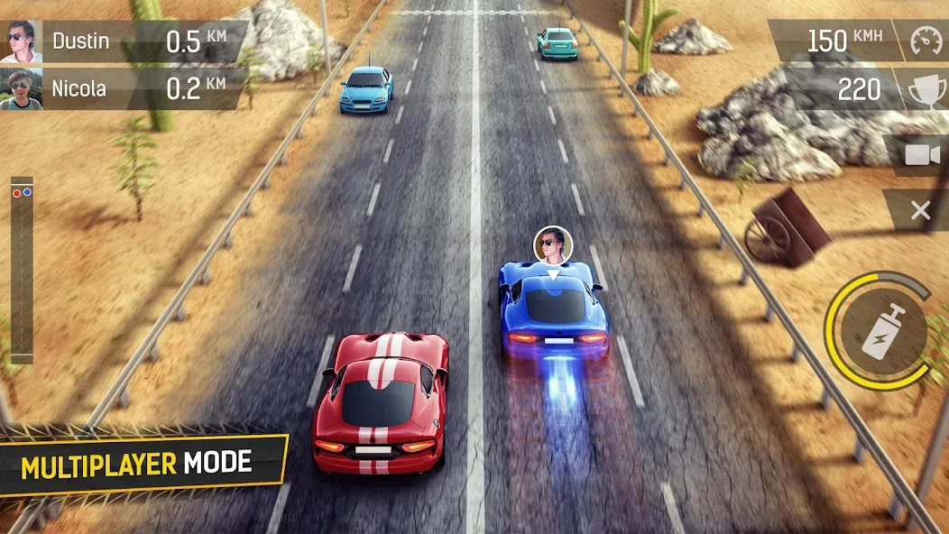 Racing Fever (Рейсинг Фивер) [МОД Menu] Screenshot 2