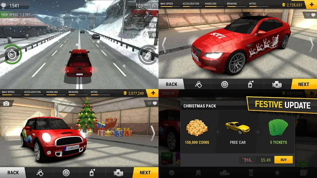 Racing Fever (Рейсинг Фивер) [МОД Menu] Screenshot 4