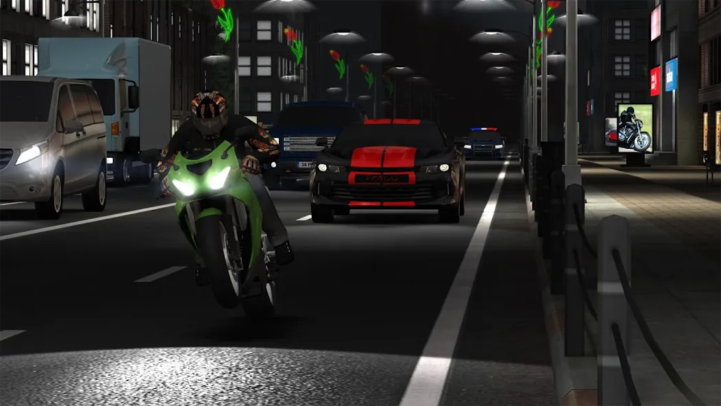Racing Fever: Moto (Рейсинг Фивер) [МОД Все открыто] Screenshot 1