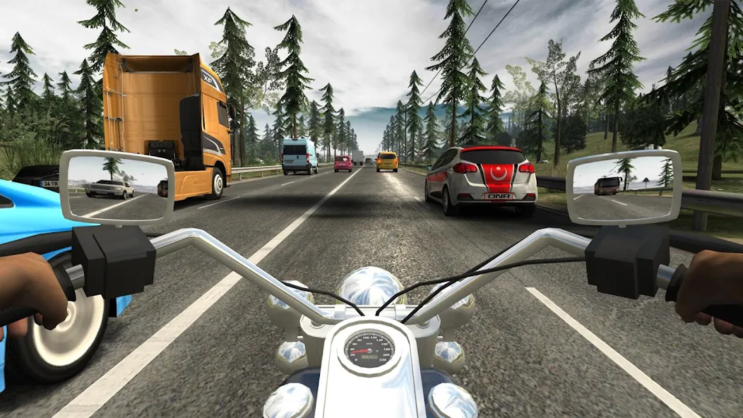Racing Fever: Moto (Рейсинг Фивер) [МОД Все открыто] Screenshot 4